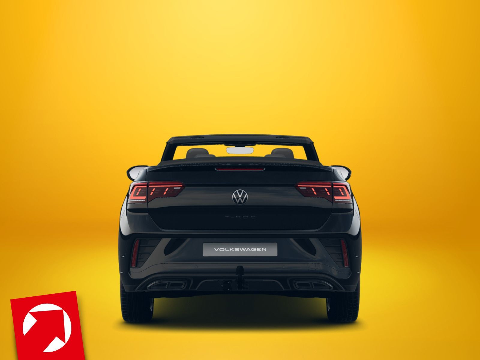 Fahrzeugabbildung Volkswagen T-Roc Cabriolet R-Line 1.5 TSI OPF (150 PS) DSG *AHK*WINTERRÄDER*BLACKSTYLE