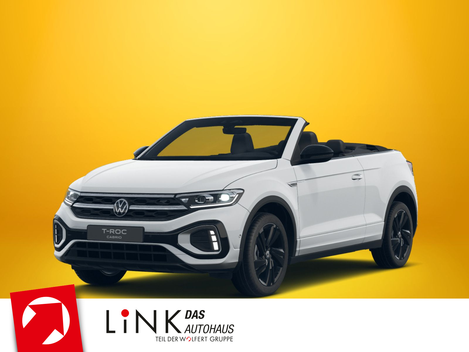 Volkswagen T-Roc Cabriolet R-Line 1.5 TSI OPF 110 kW (150 PS) DSG *AHK*BLACKSTYLE*NAVI*