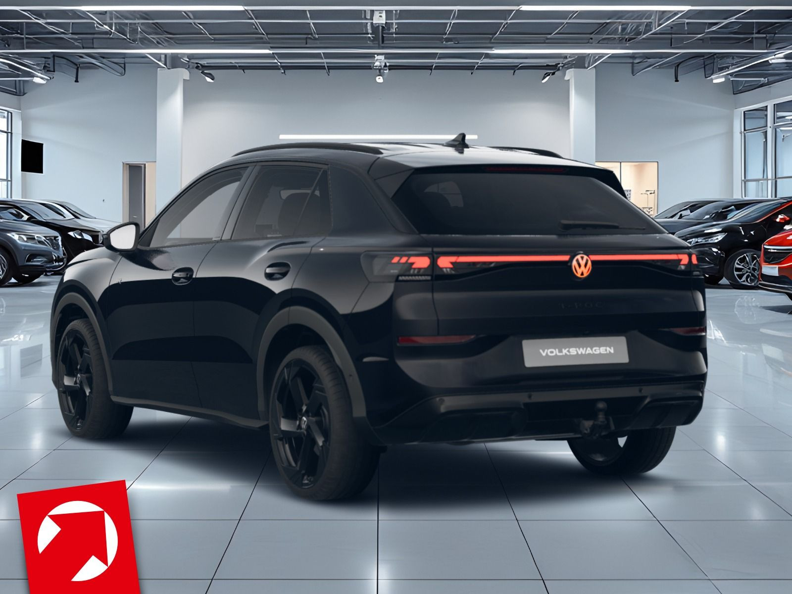 Fahrzeugabbildung Volkswagen T-Roc R-Line 1.5 eTSI (150 PS) DSG *AHK*BLACKSTYLE*WINTERRÄDER*