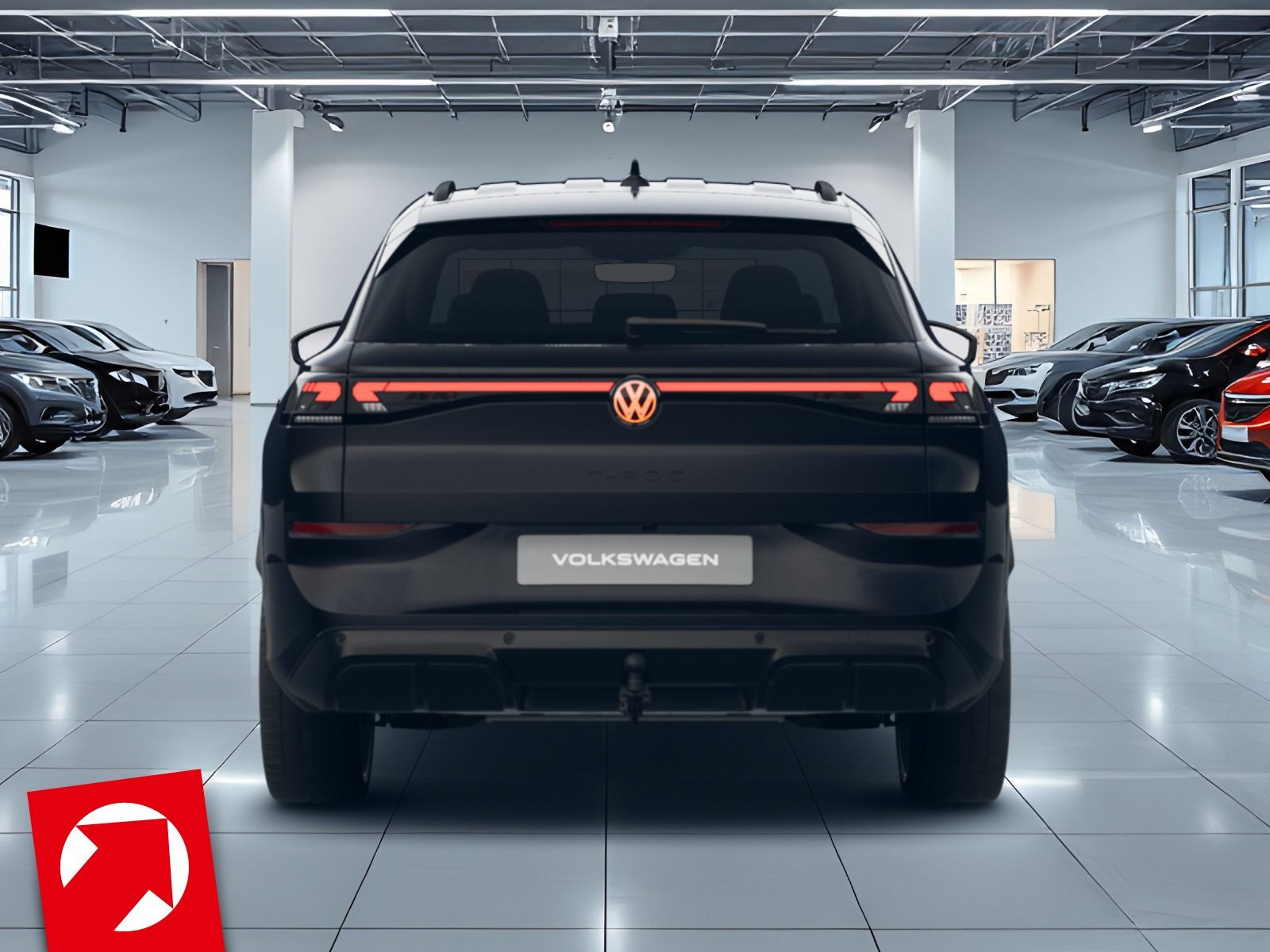 Fahrzeugabbildung Volkswagen T-Roc R-Line 1.5 eTSI (150 PS) DSG *AHK*BLACKSTYLE*WINTERRÄDER*