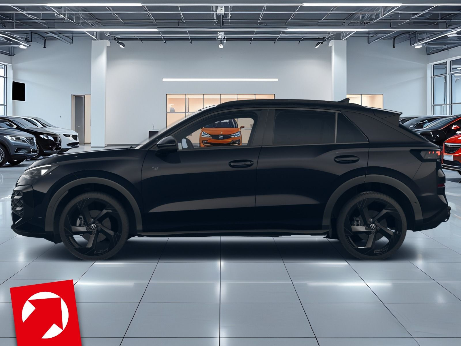 Fahrzeugabbildung Volkswagen T-Roc R-Line 1.5 eTSI (150 PS) DSG *AHK*BLACKSTYLE*PANORAMA*WINTERRÄDER*
