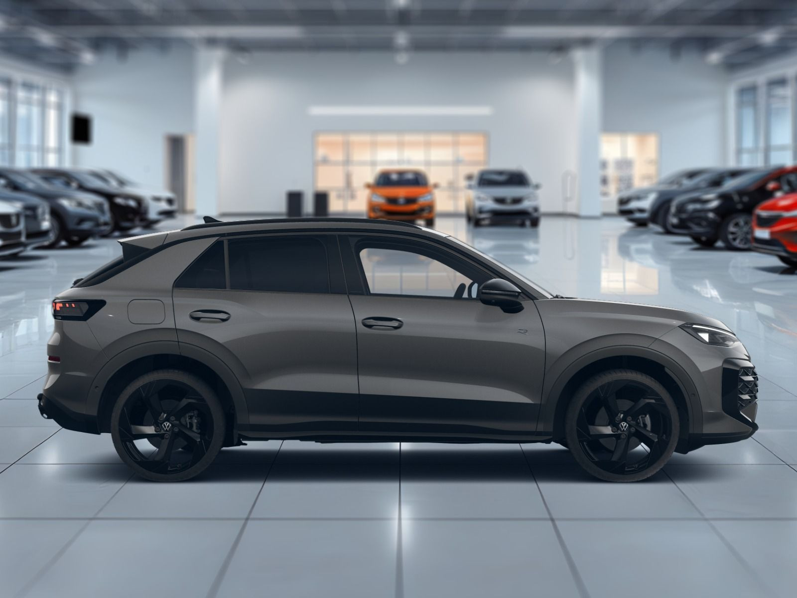 Fahrzeugabbildung Volkswagen T-Roc R-Line 1.5 eTSI OPF (150 PS) DSG *AHK*20 ZOLL*NAVI*BLACKSTYLE*