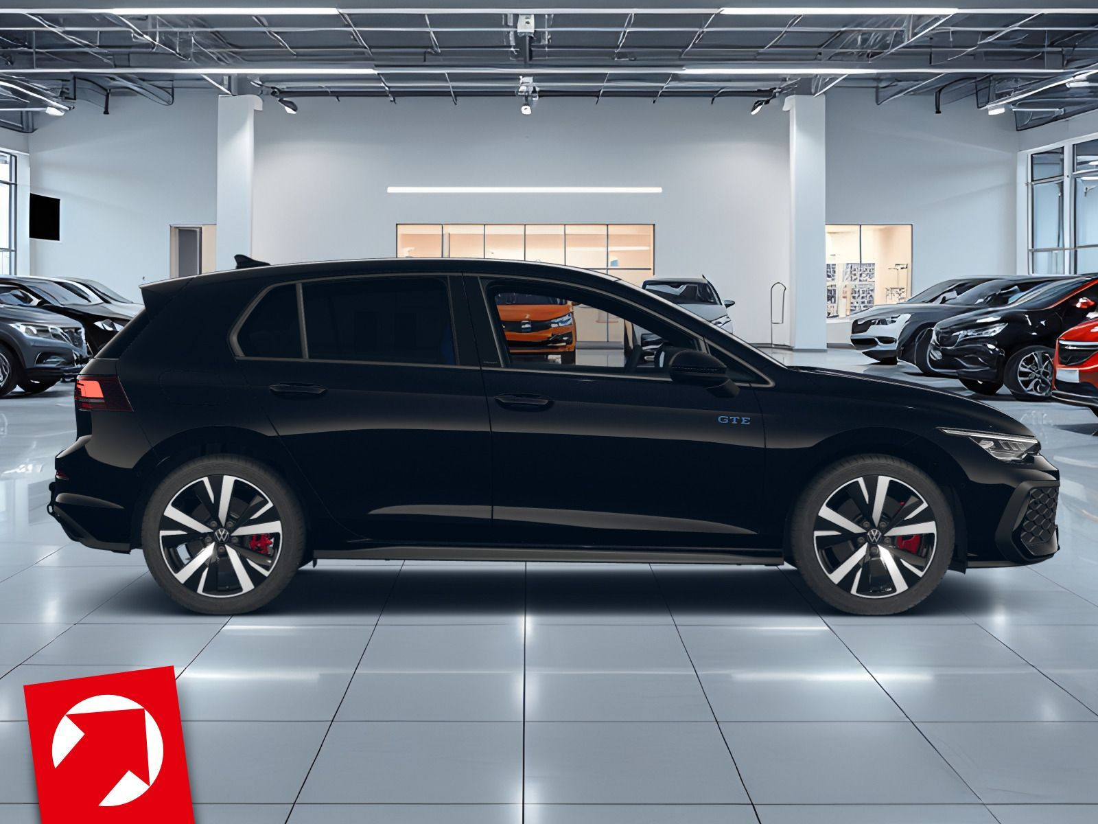 Fahrzeugabbildung Volkswagen Golf GTE 1,5 eHybrid (177 PS/116 PS) DSG *AHK*WINTERRÄDER*NAVI*BLACKSTYLE*