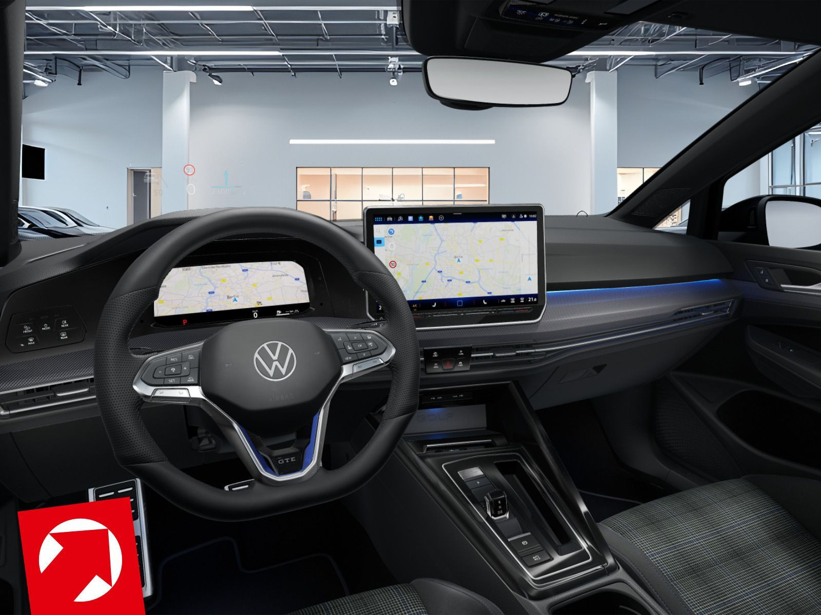 Fahrzeugabbildung Volkswagen Golf GTE 1,5 eHybrid (177 PS/116 PS) DSG *AHK*WINTERRÄDER*NAVI*BLACKSTYLE*