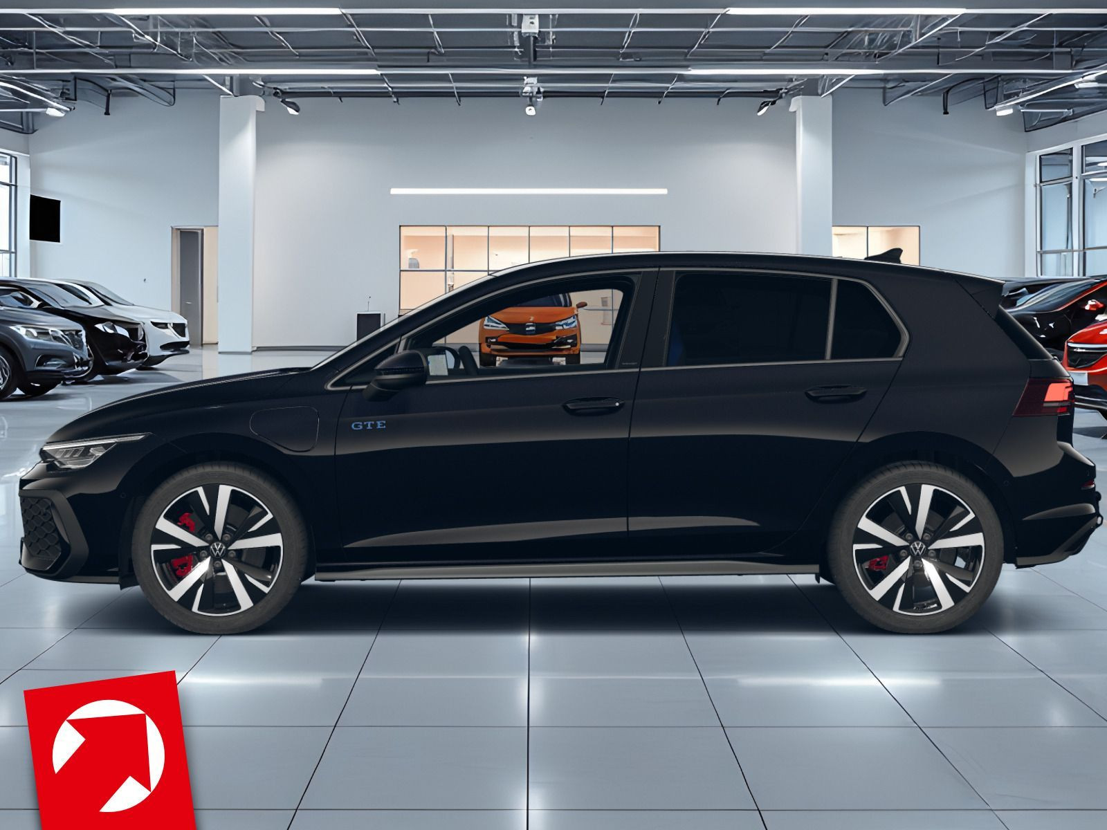 Fahrzeugabbildung Volkswagen Golf GTE 1,5 eHybrid (177 PS/116 PS) DSG *AHK*WINTERRÄDER*NAVI*BLACKSTYLE*