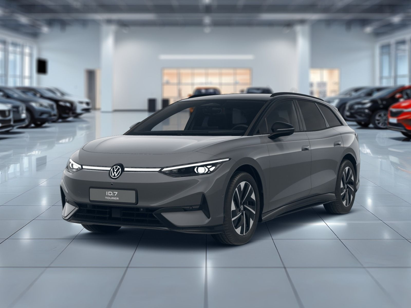 Fahrzeugabbildung Volkswagen ID.7 Tourer Pro 210 kW (286 PS) 77 kWh*AHK* WÄRMEPUMPE*GANZJAHRESREIFEN*