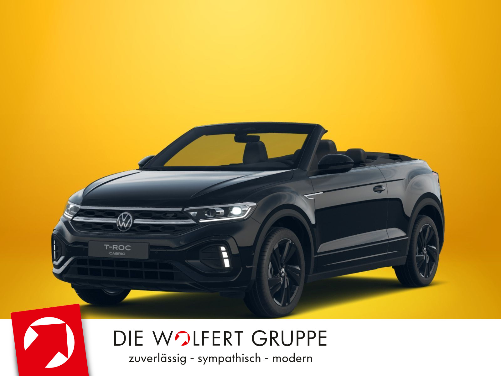 Volkswagen T-Roc Cabriolet R-Line 1.5 TSI OPF 110 kW (150 PS) DSG *AHK*BLACKSTYLE*NAVI*