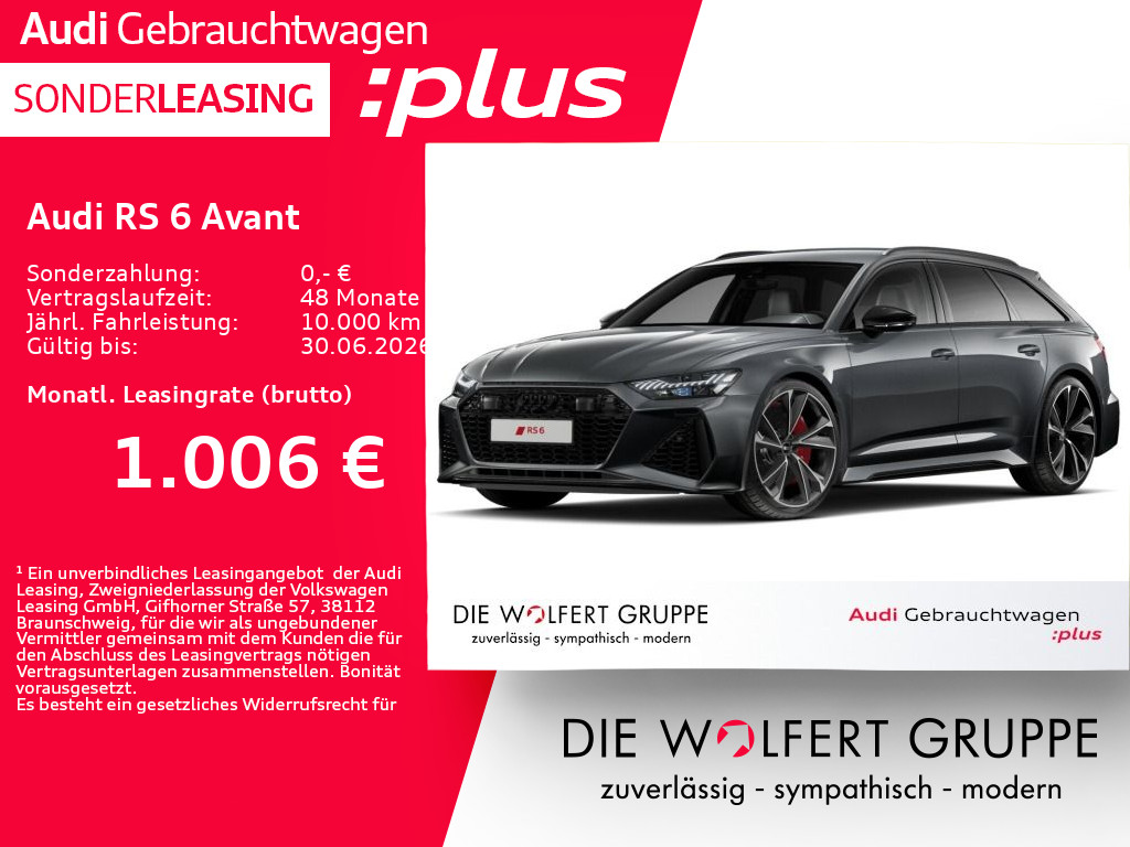 Audi RS 6 Avant RS-SPORTAGA*ALLRADLENKUNG*360°*AHK