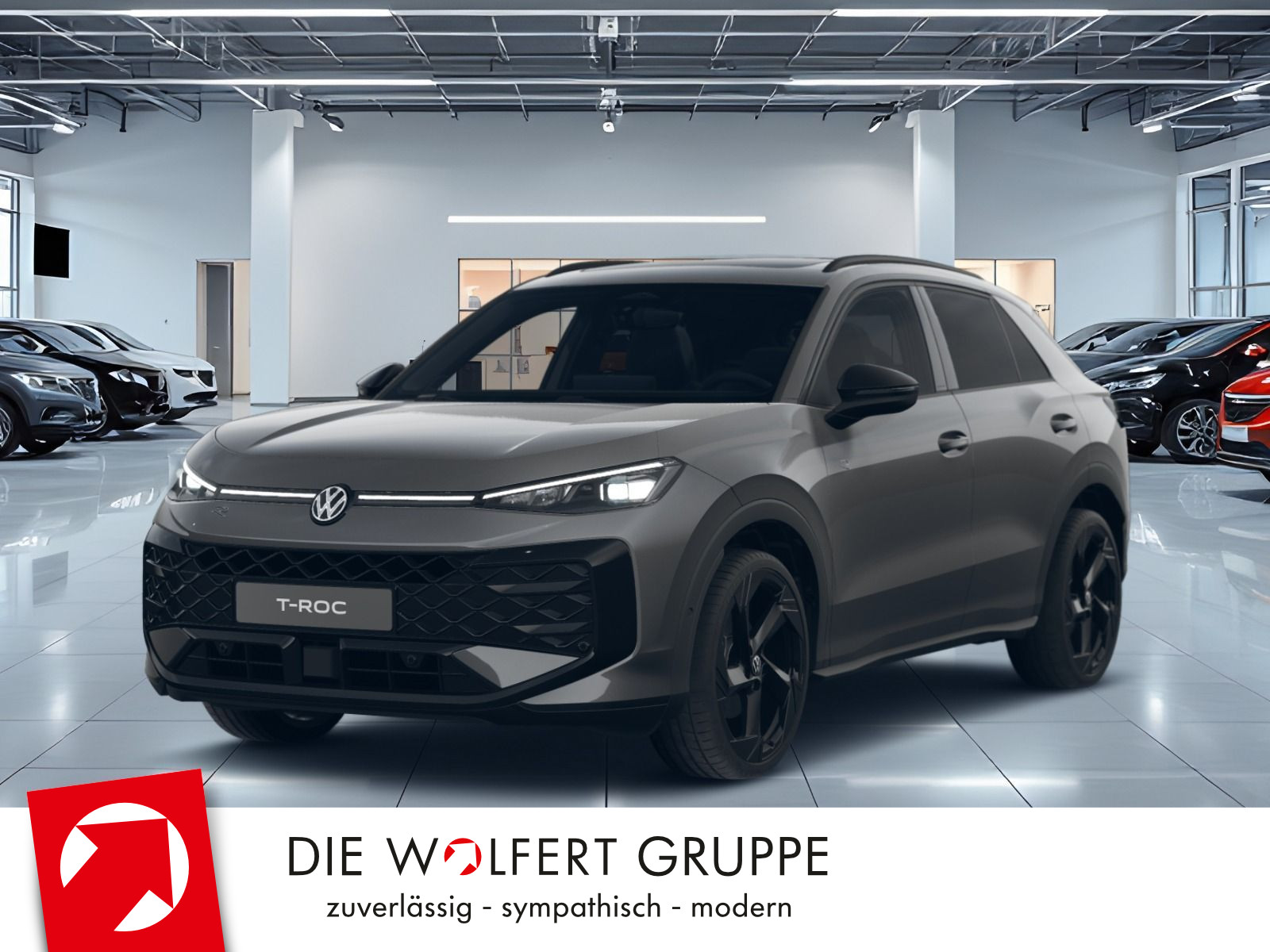 Volkswagen T-Roc R-Line 1.5 l eTSI (150 PS) DSG *AHK*BLACKSTYLE*PANORAMA*WINTERRÄDER*