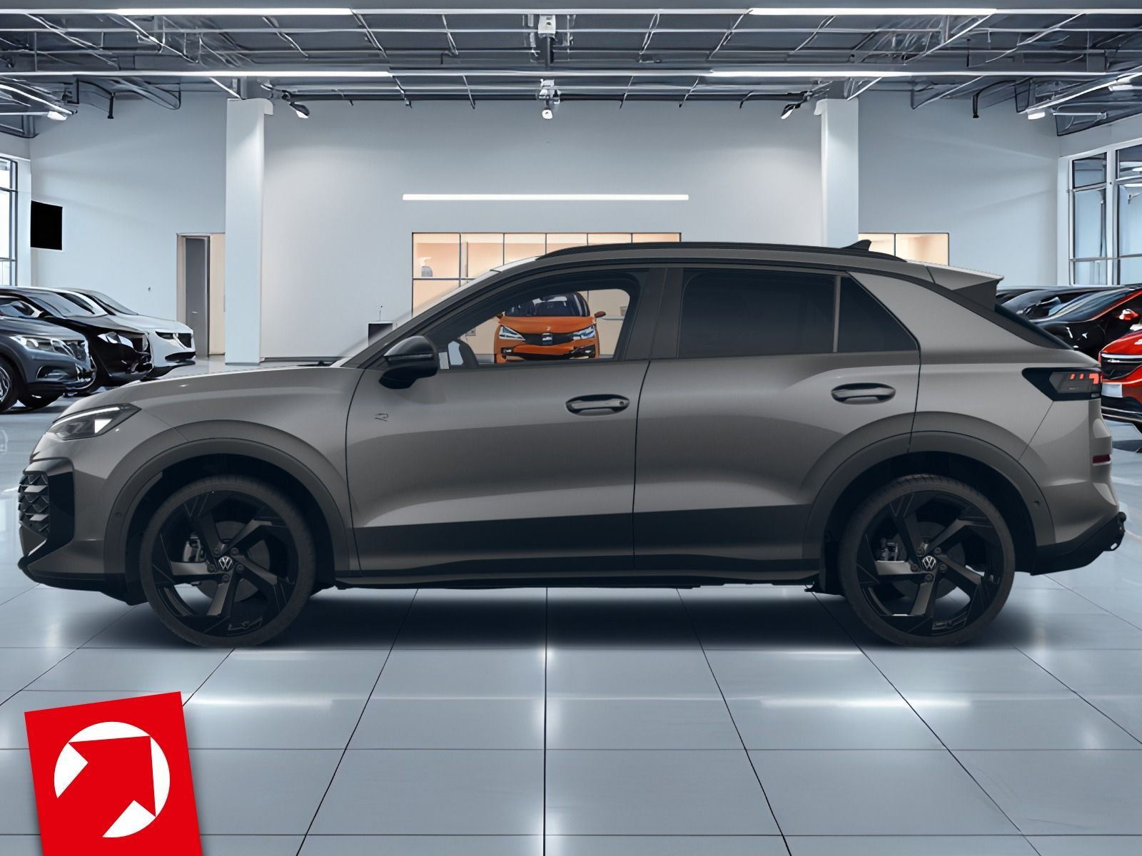 Fahrzeugabbildung Volkswagen T-Roc R-Line 1.5 l eTSI (150 PS) DSG *AHK*BLACKSTYLE*PANORAMA*WINTERRÄDER*