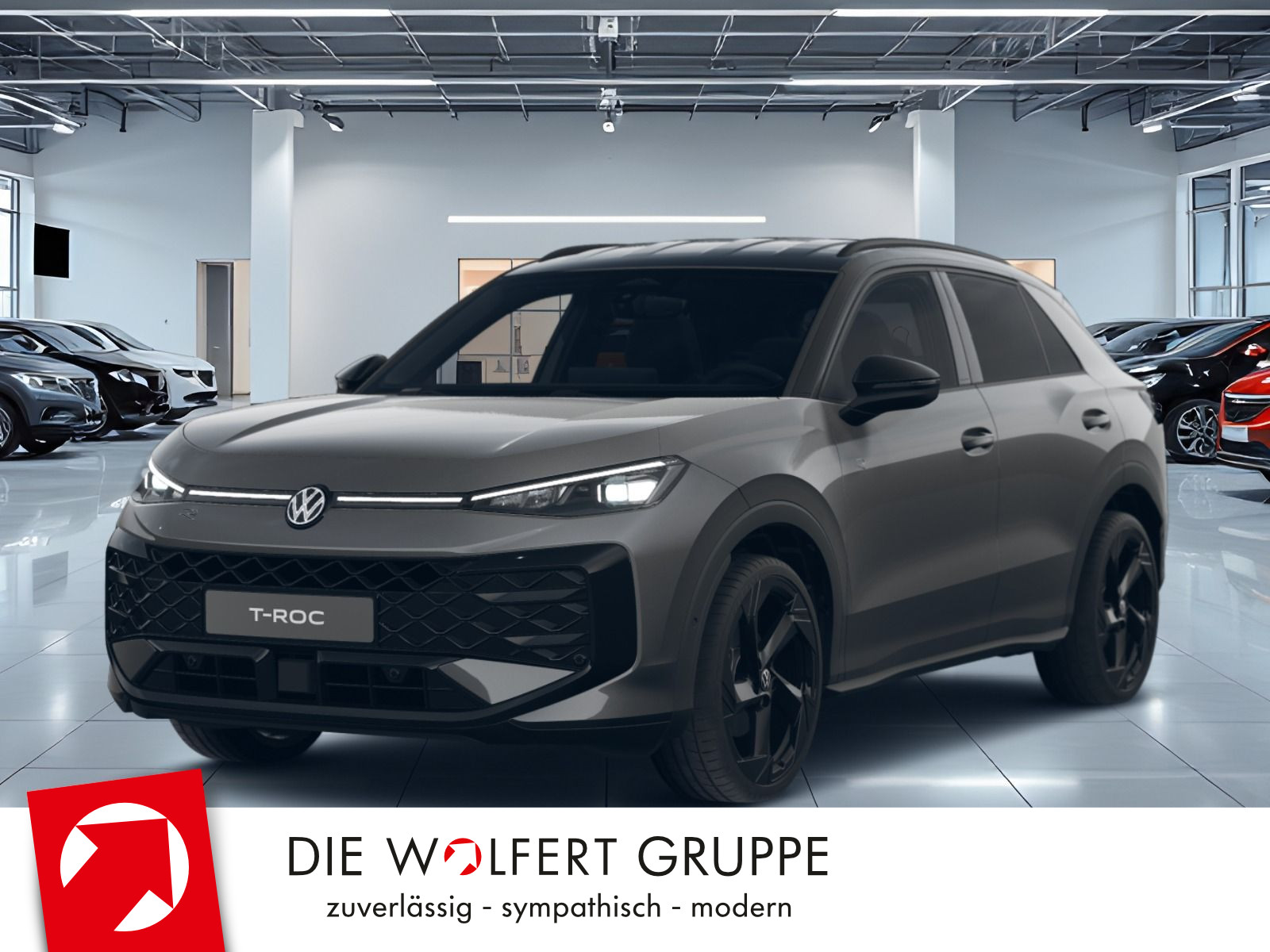 Volkswagen T-Roc R-Line 1.5 eTSI (150 PS) DSG *AHK*BLACKSTYLE**WINTERRÄDER*