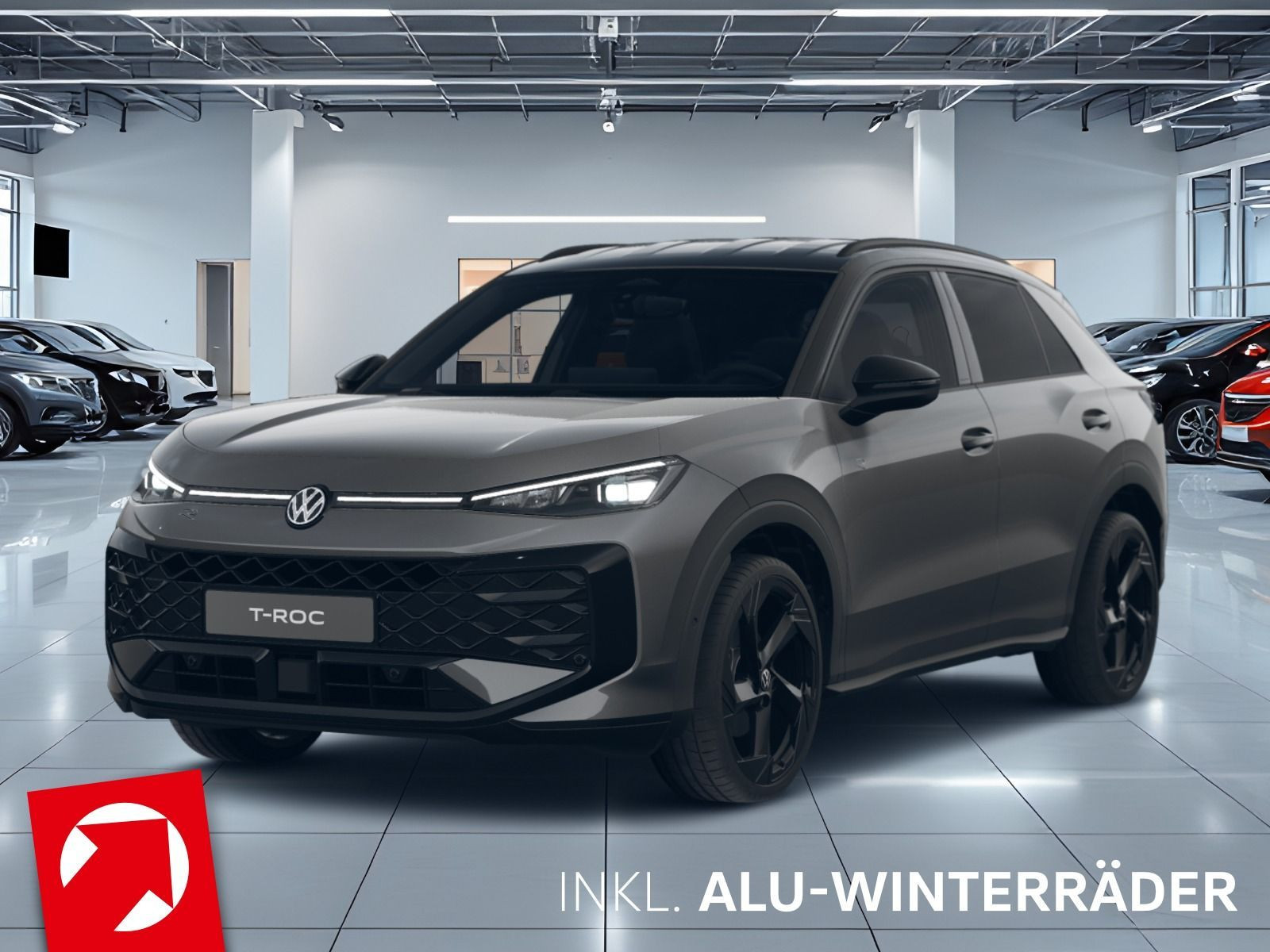 Fahrzeugabbildung Volkswagen T-Roc R-Line 1.5 eTSI (150 PS) DSG *AHK*BLACKSTYLE*WINTERRÄDER*