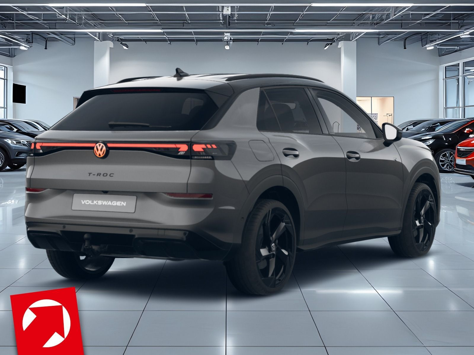 Fahrzeugabbildung Volkswagen T-Roc R-Line 1.5 eTSI (150 PS) DSG *AHK*BLACKSTYLE*WINTERRÄDER*