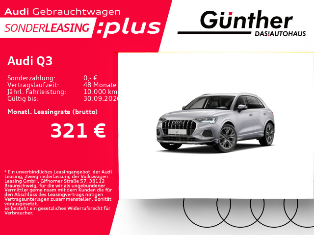 Audi Q3 35 TFSI++WINTERRÄDER+20 ZOLL+AHK+SPORTSITZE++