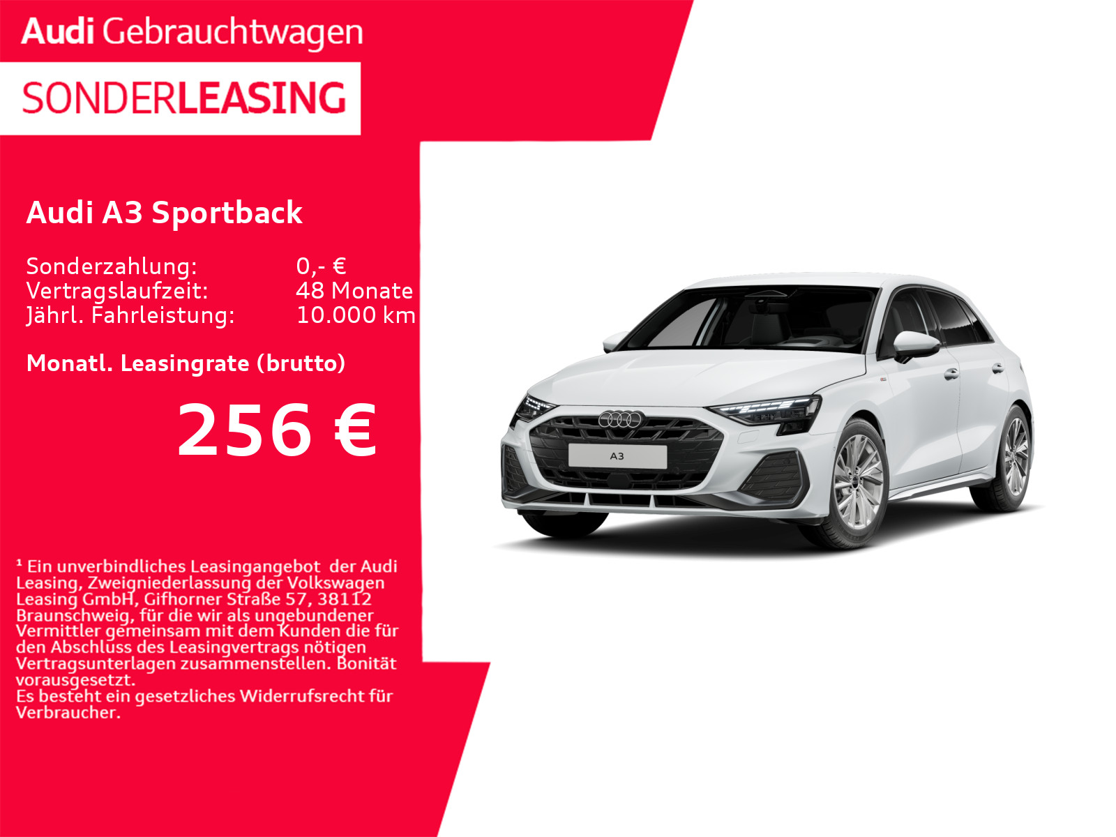 Audi A3 Sportback S line 35 TFSI S tronic HUD*RFK*ACC