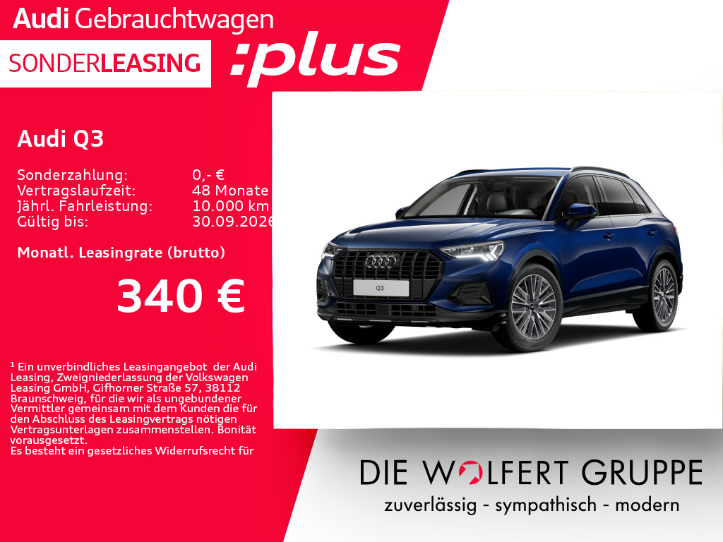 Audi Q3 SUV advanced 35 TDI S tronic AHK*ACC*NAVI