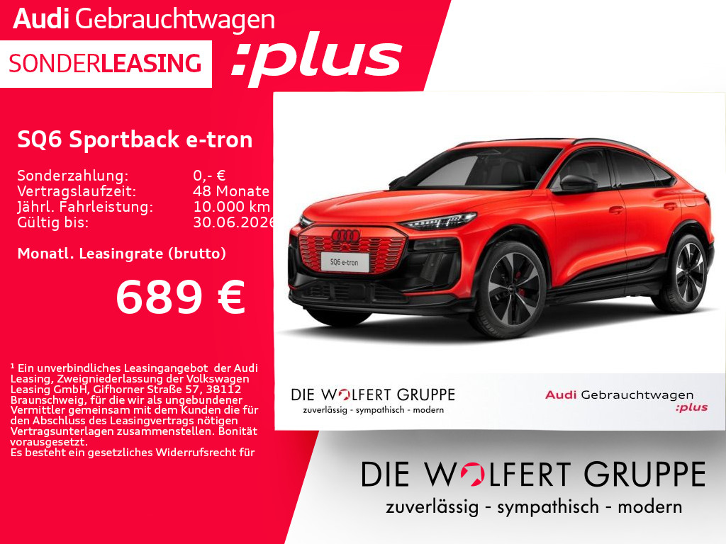 Audi SQ6 Sportback e-tron PANO*360°*AHK*B&O*HUD