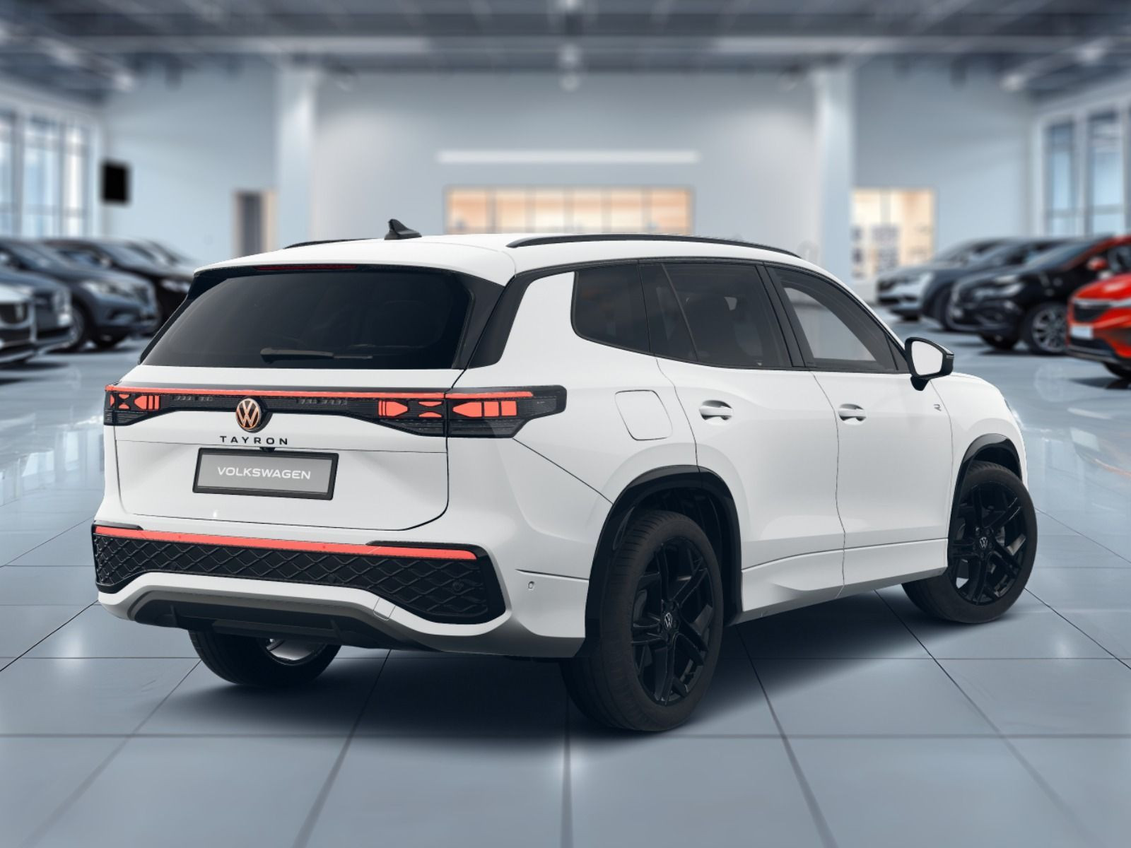 Fahrzeugabbildung Volkswagen Tayron R-Line 2,0 l TDI SCR 4MOTION (193 PS) DSG*WINTERRÄDER*AHK*STHZG*