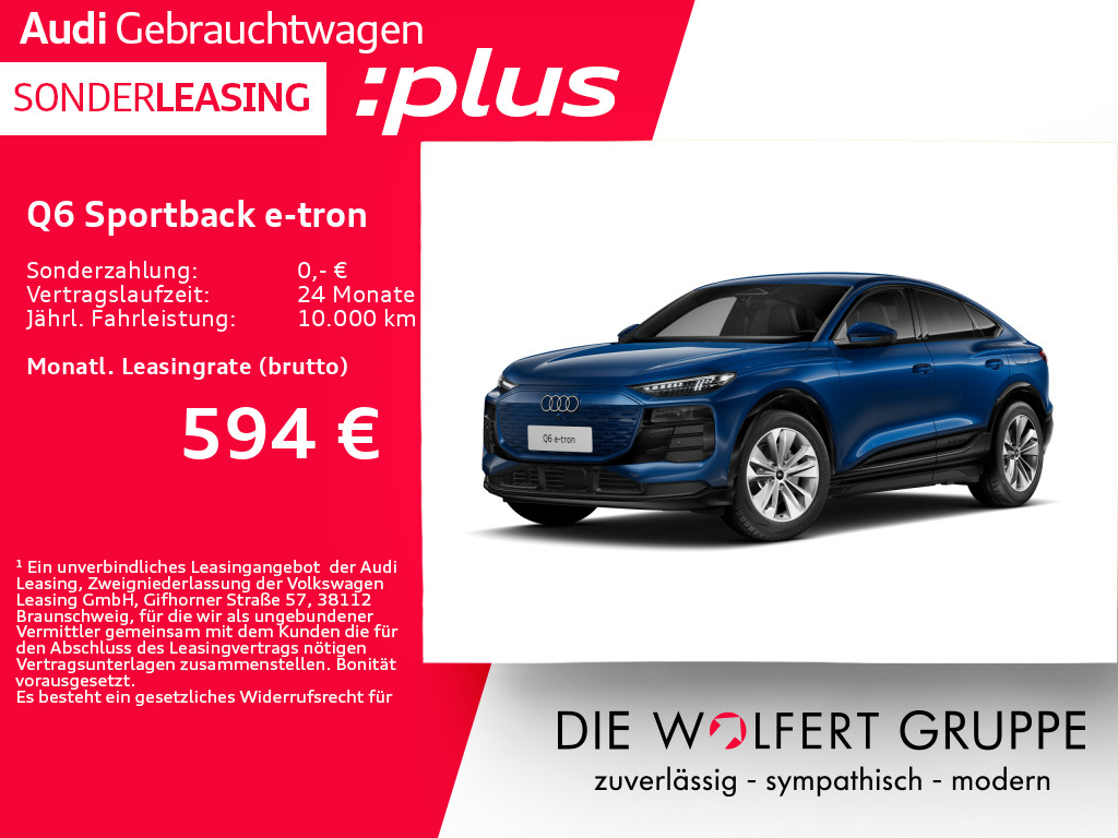 Audi Q6 Sportback e-tron quattro 360°*MATRIX-LED*ACC