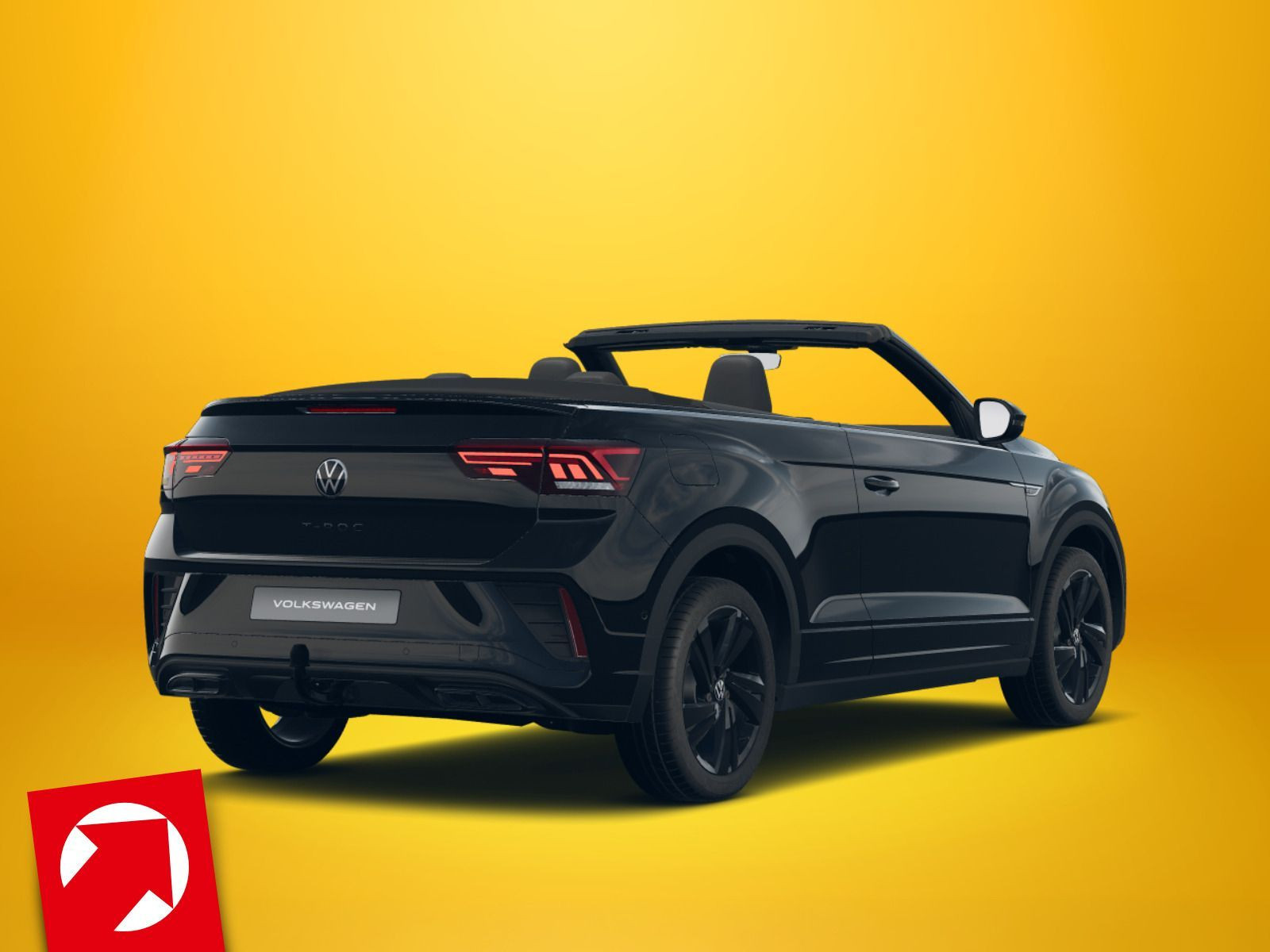 Fahrzeugabbildung Volkswagen T-Roc Cabriolet R-Line 1.5 TSI OPF 110 kW (150 PS) DSG *AHK*BLACKSTYLE*NAVI*