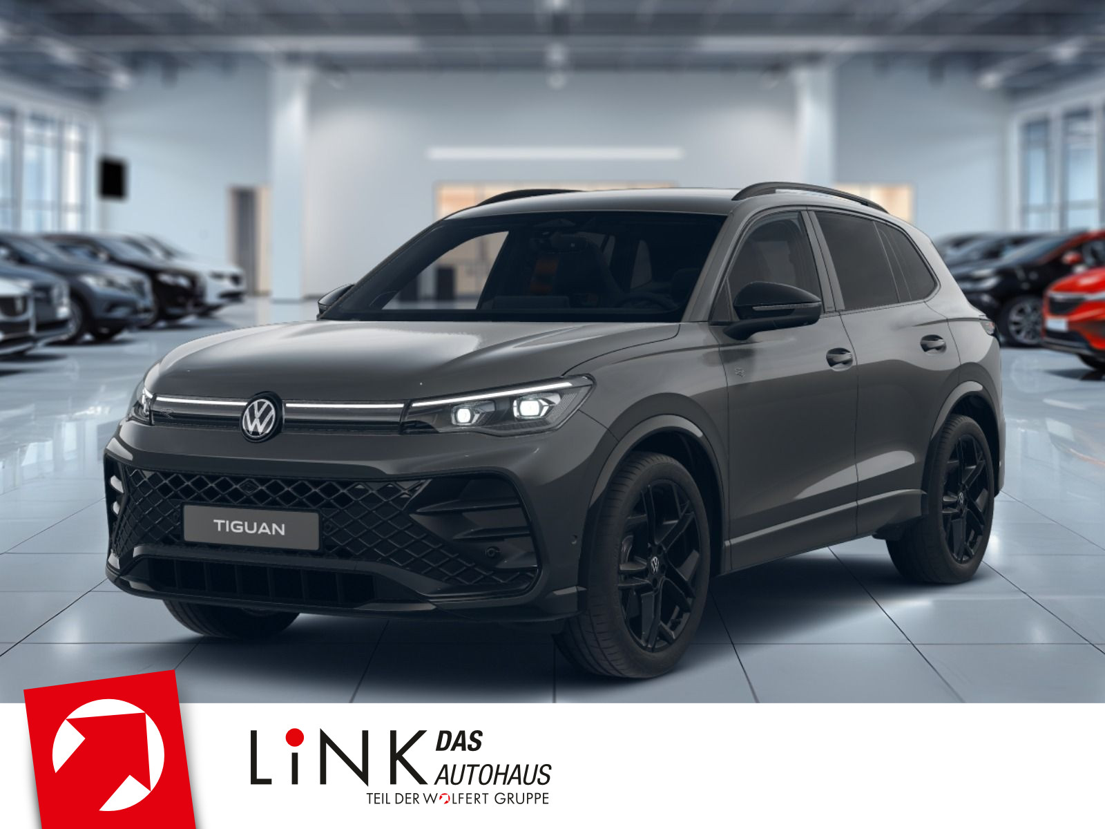 Volkswagen Tiguan R-Line 2,0 l TDI SCR 4MOTION (193 PS) DSG*WINTERRÄDER*AHK*STHZG*