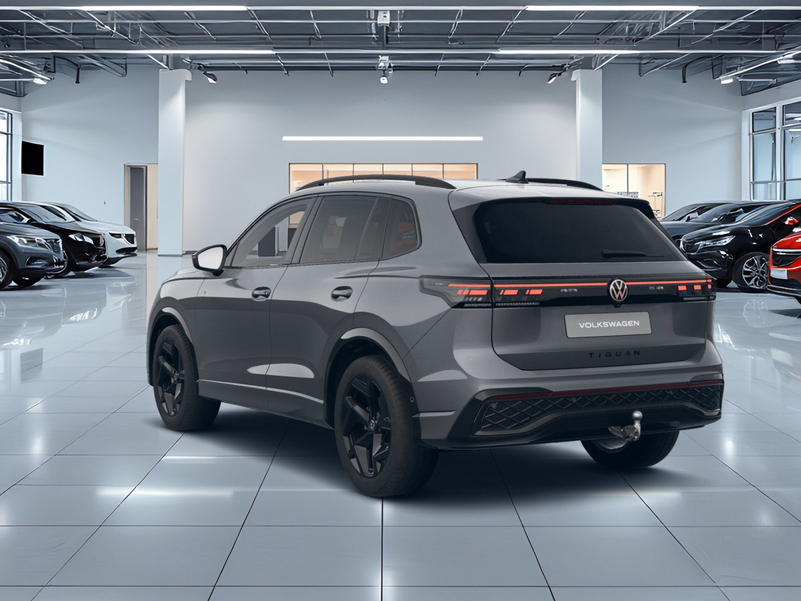 Fahrzeugabbildung Volkswagen Tiguan R-Line 1,5 eTSI OPF 110 kW (150 PS) DSG *AHK*WINTERRÄDER*NAVI*BLACKSTYLE*