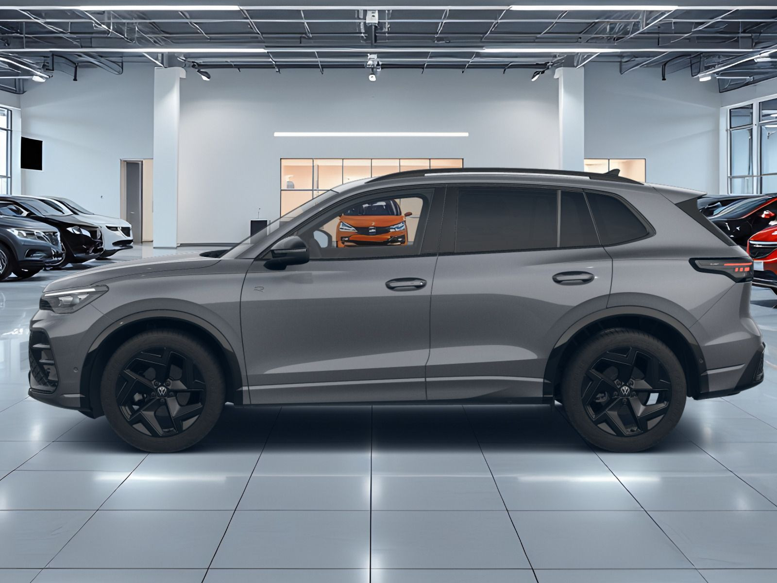 Fahrzeugabbildung Volkswagen Tiguan R-Line 1,5 eTSI OPF 110 kW (150 PS) DSG *AHK*WINTERRÄDER*NAVI*BLACKSTYLE*