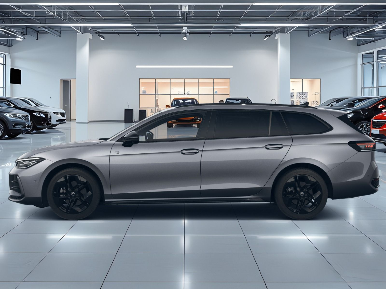 Fahrzeugabbildung Volkswagen Passat R-Line 2,0 TDI SCR (150 PS) DSG *AHK*BLACK STYLE*WINTERRÄDER*NAVI PRO*