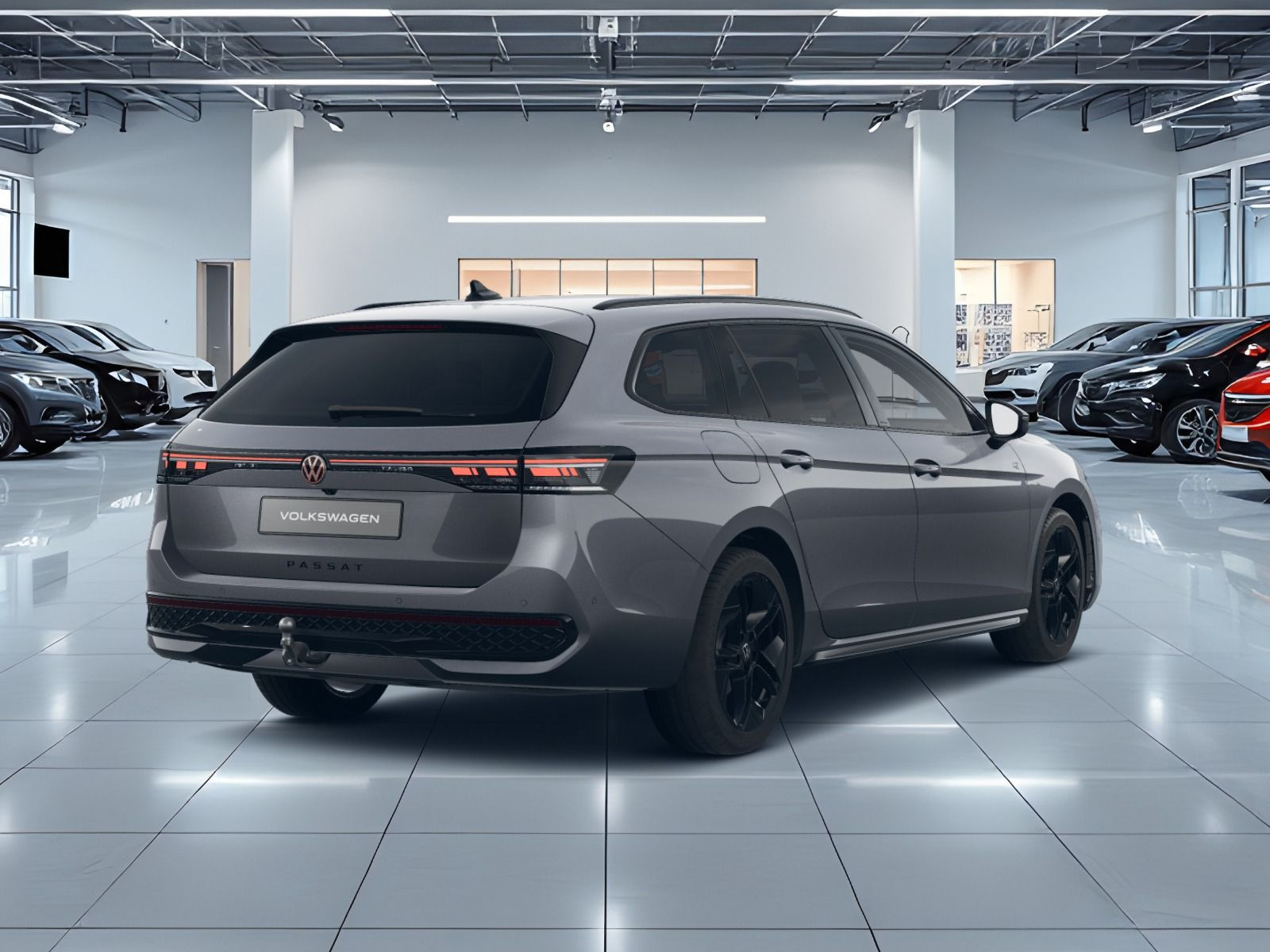Fahrzeugabbildung Volkswagen Passat R-Line 2,0 TDI SCR (150 PS) DSG *AHK*BLACK STYLE*WINTERRÄDER*NAVI PRO*