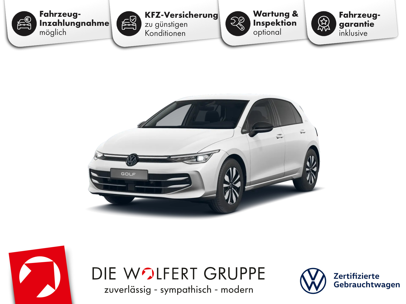 Volkswagen Golf GOAL 1.5 eTSI DSG RFK AHK NAVI CARPLAY