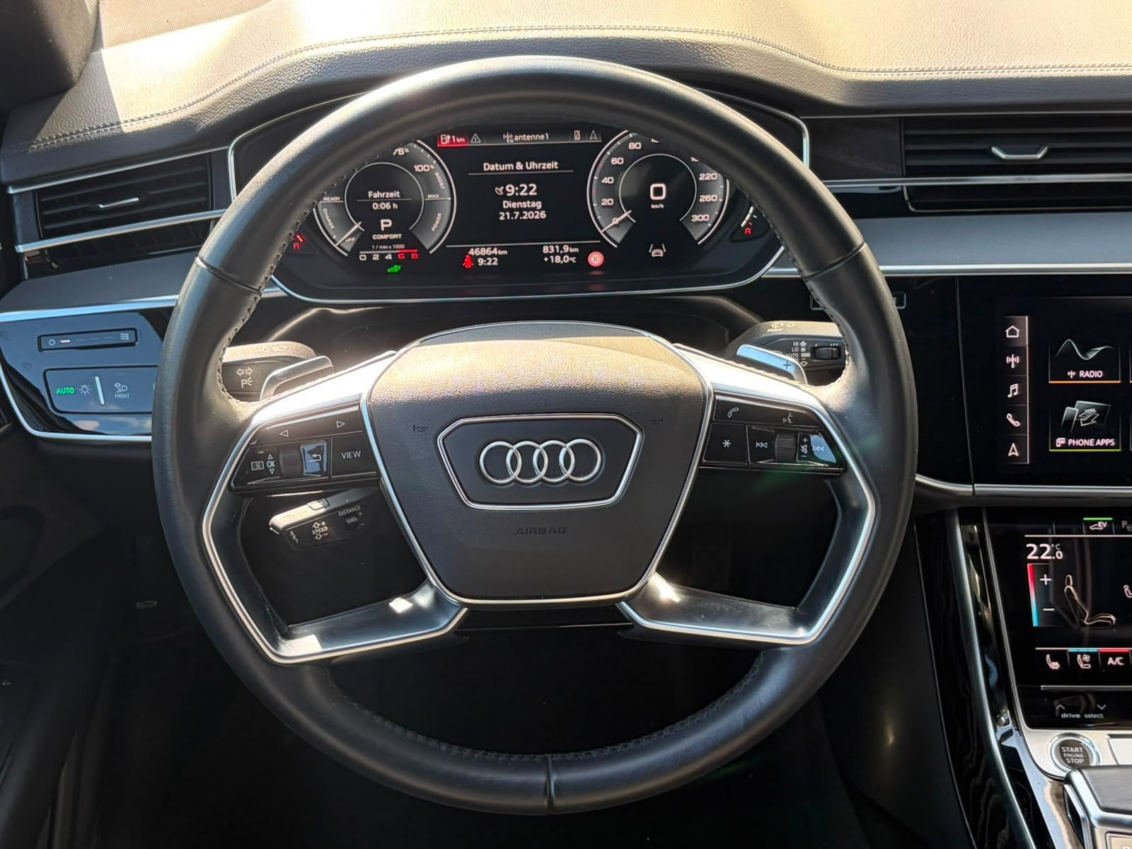 Fahrzeugabbildung Audi A8 60 TFSIe QUATTRO+WINTERRÄDER+SERVOSCHLIEßUNG+