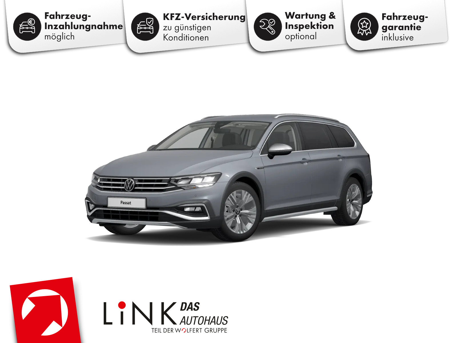 Fahrzeugabbildung Volkswagen Passat Alltrack 2.0 TDI 4M RFK ACC NAVI CARPLAY