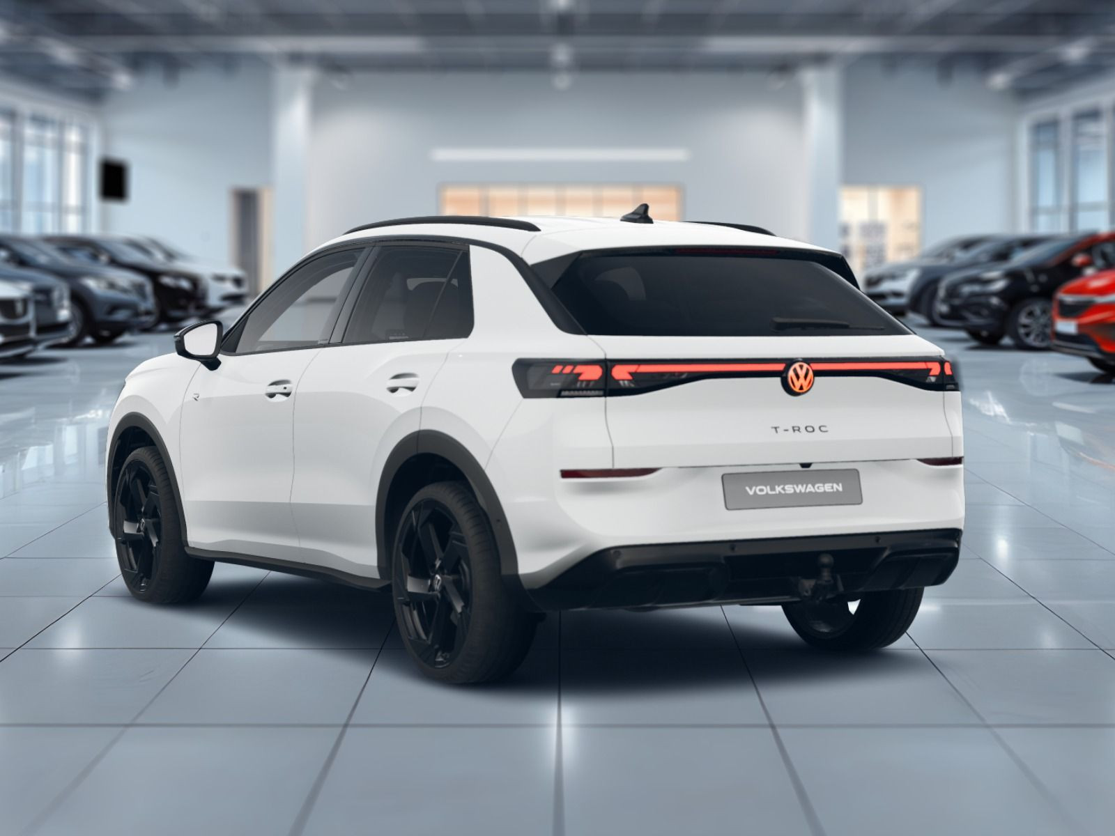 Fahrzeugabbildung Volkswagen T-Roc R-Line 1.5 eTSI OPF (150 PS) DSG *AHK*20 ZOLL*NAVI*BLACKSTYLE*