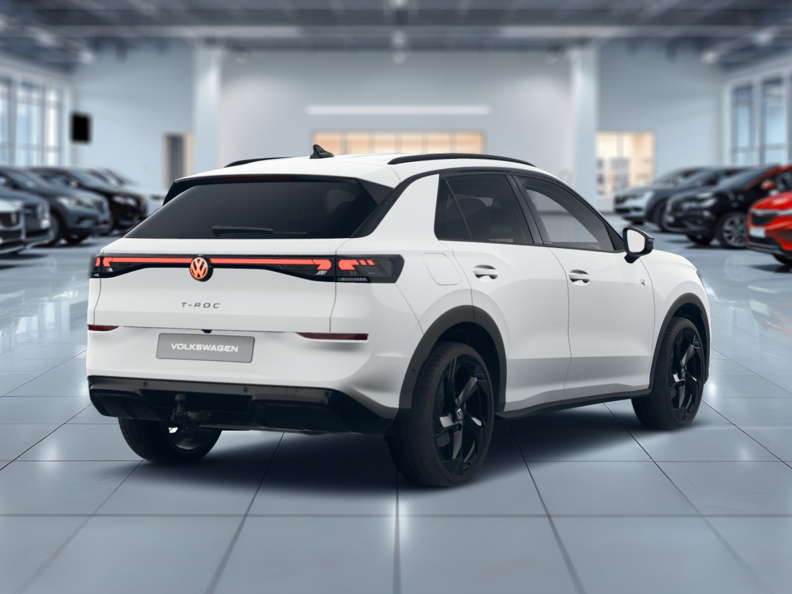 Fahrzeugabbildung Volkswagen T-Roc R-Line 1.5 eTSI OPF (150 PS) DSG *AHK*20 ZOLL*NAVI*BLACKSTYLE*