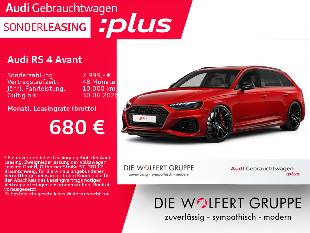 Audi RS 4 Avant RS-SPORTAGA*280KM/H*PANO*360°*B&O