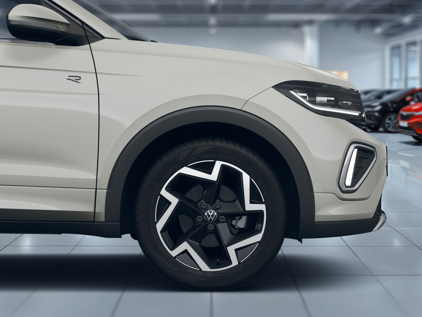 Fahrzeugabbildung Volkswagen T-Cross R-Line 1.0 TSI OPF (116 PS) DSG*AHK*GANZJAHRESREIFEN*NAVI*