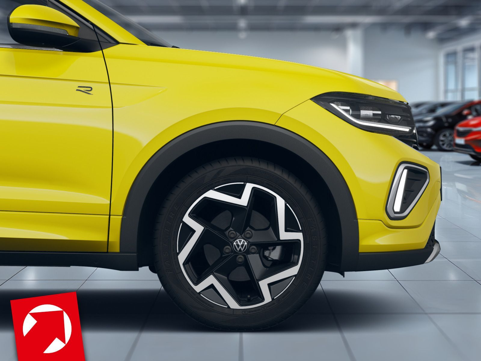 Fahrzeugabbildung Volkswagen T-Cross R-Line 1.0 TSI OPF (116 PS) 6-Gang*GANZJAHRESREIFEN*AHK*NAVI*