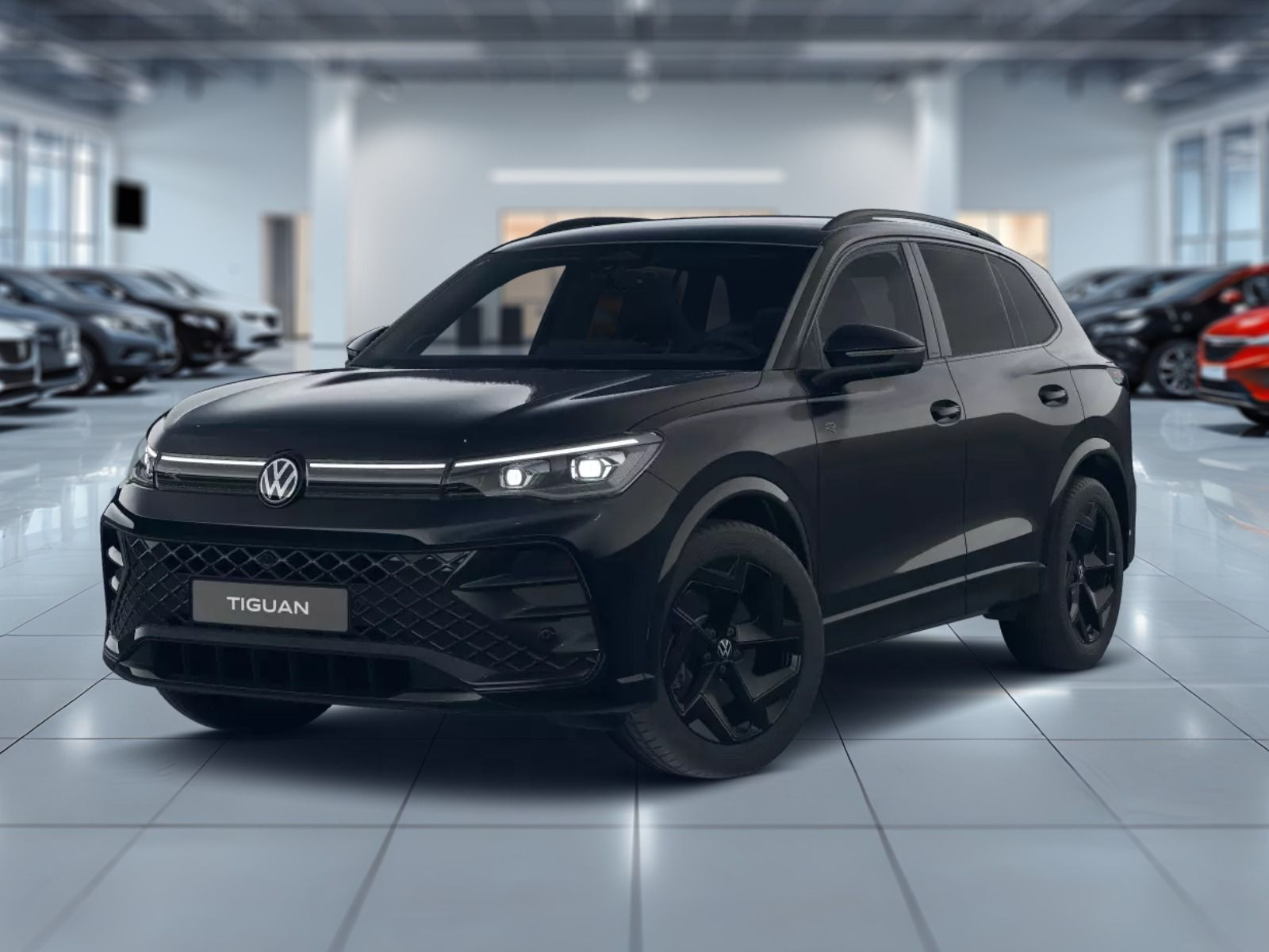 Fahrzeugabbildung Volkswagen Tiguan R-Line 2,0 l TDI SCR 4MOTION (193 PS) DSG*WINTERRÄDER*AHK*STHZG*
