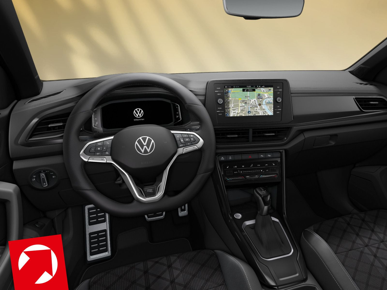 Fahrzeugabbildung Volkswagen T-Roc R-Line 2.0 TDI SCR (150PS) DSG *AHK*WINTERRÄDER*BLACKSTYLE*19 ZOLL*
