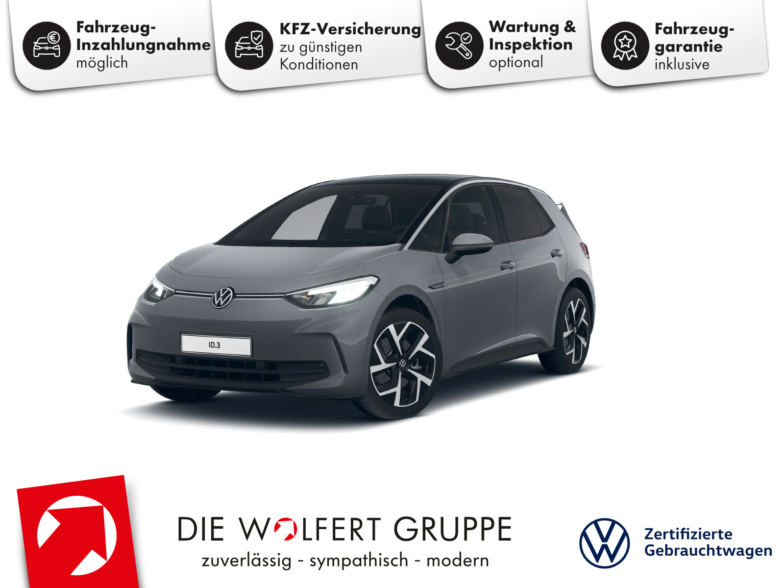 Volkswagen ID.3 Pro electric 150kW RFK NAVI ACC CARPLAY