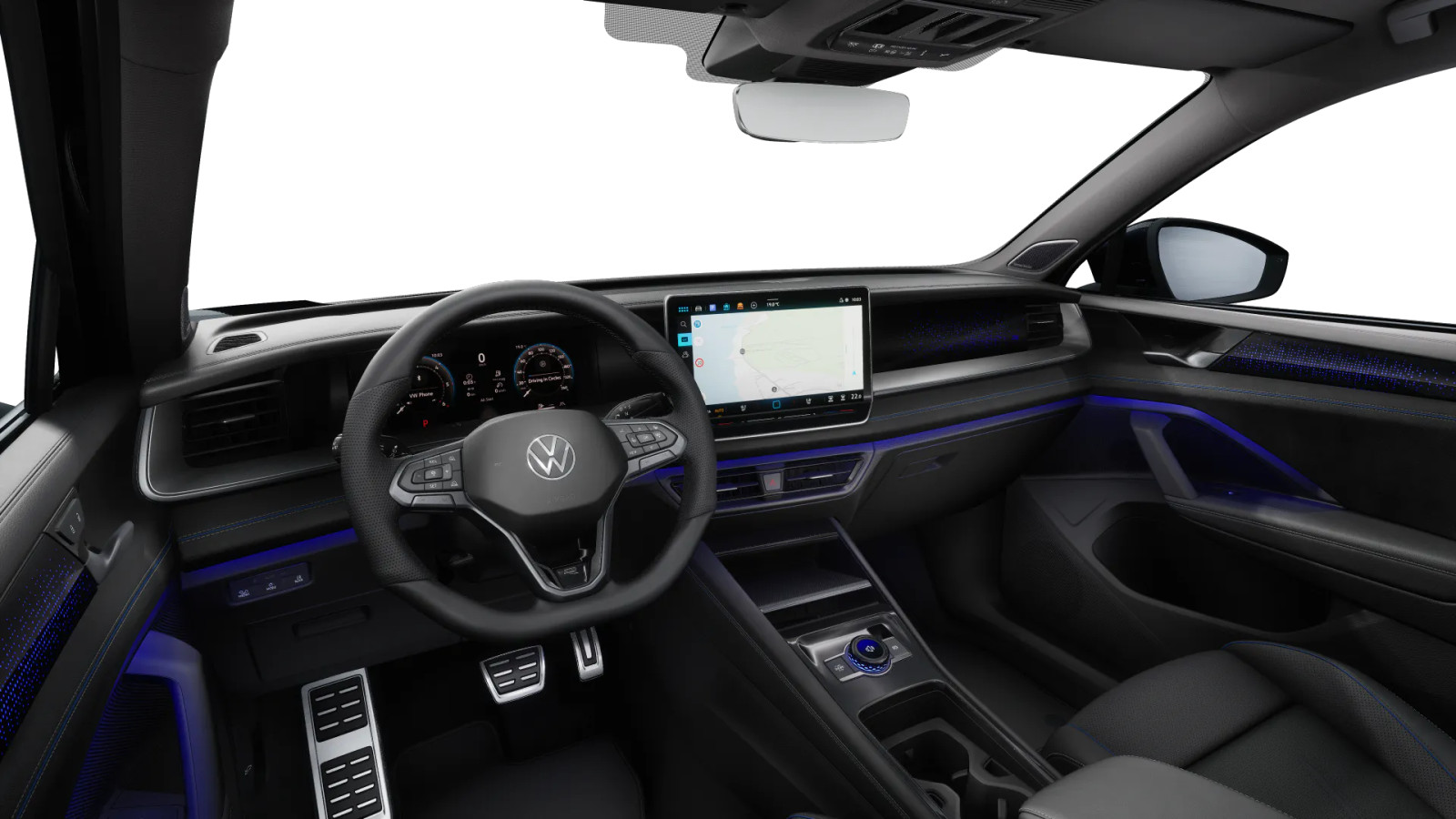 Fahrzeugabbildung Volkswagen Tayron R-Line 2,0 TDI 4MOTION (193 PS) DSG *AHK*7-SITZER*WINTERRÄDER*LEDER*BLACKSTYLE*