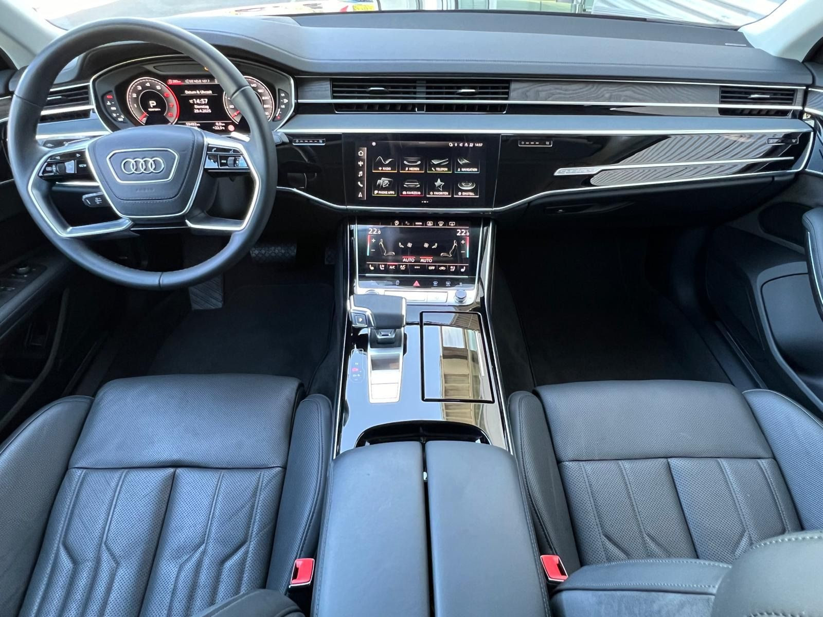 Fahrzeugabbildung Audi A8 60 TFSI Lang+AKTIVFAHRWERK+STANDHEIZUNG+REAR+