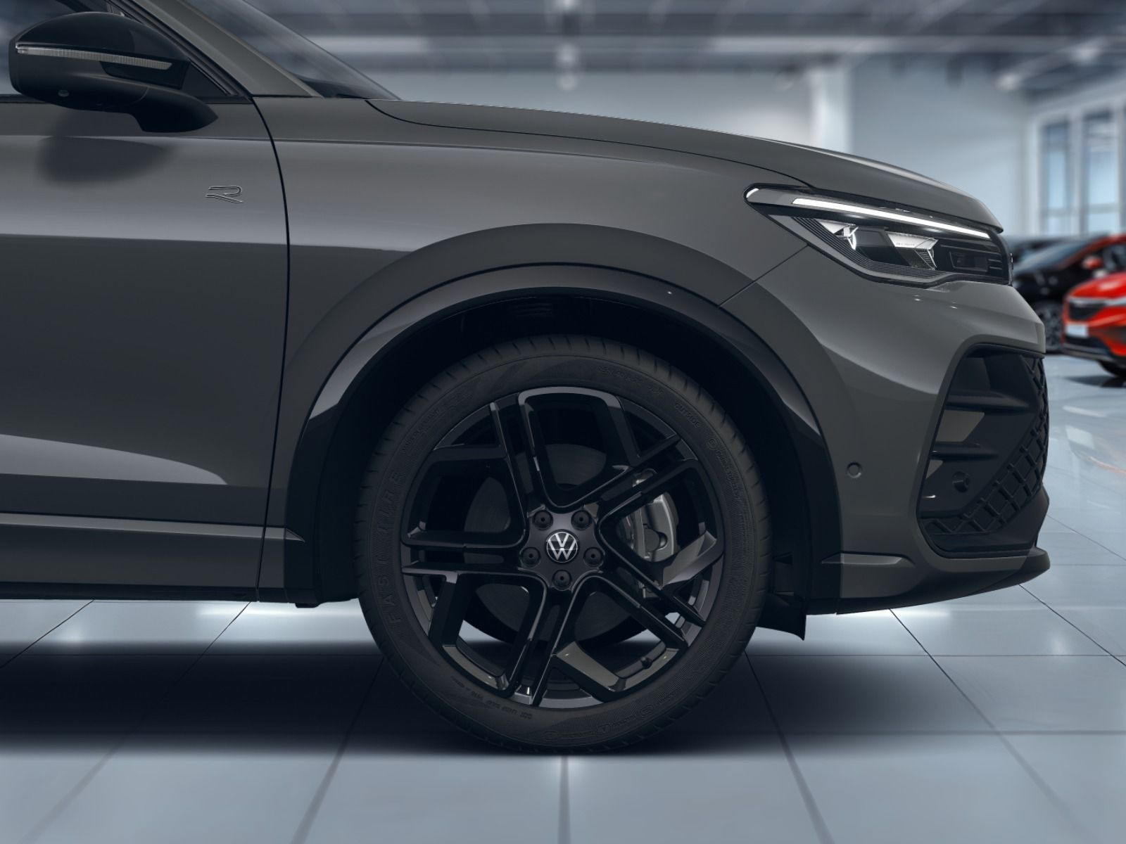 Fahrzeugabbildung Volkswagen Tiguan R-Line 2,0 l TDI SCR 4MOTION (193 PS) DSG*WINTERRÄDER*AHK*STHZG*