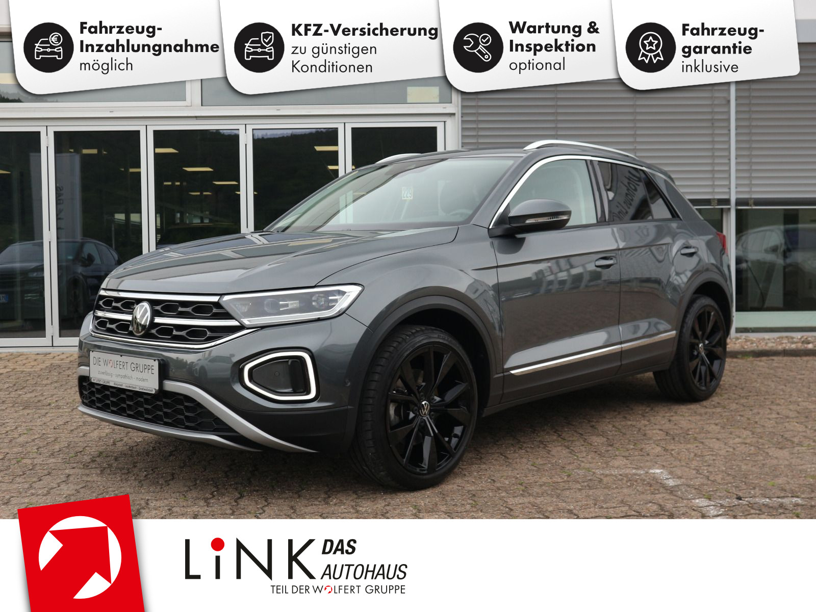 Volkswagen T-Roc Style 1.5 TSI DSG AHK STHZG KEYLESS ACC