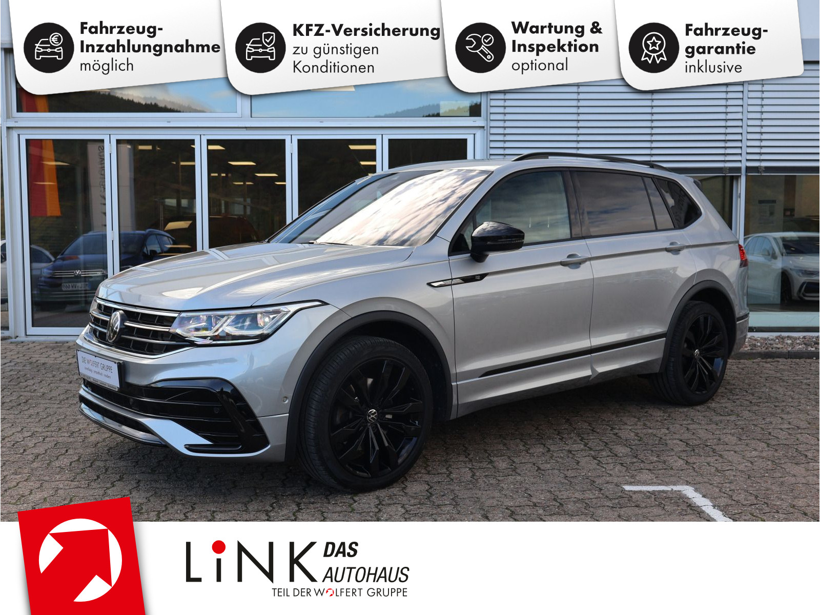 Volkswagen Tiguan Allspace R-Line 2.0 TSI DSG 4M PANO STHZG AHK