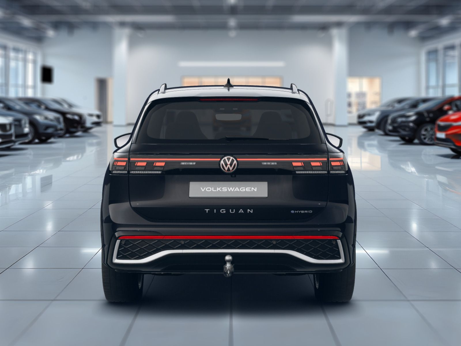 Fahrzeugabbildung Volkswagen Tiguan R-Line 1,5 eHybrid OPF (150 PS) / (115 PS) DSG*AHK*WINTERRÄDER*