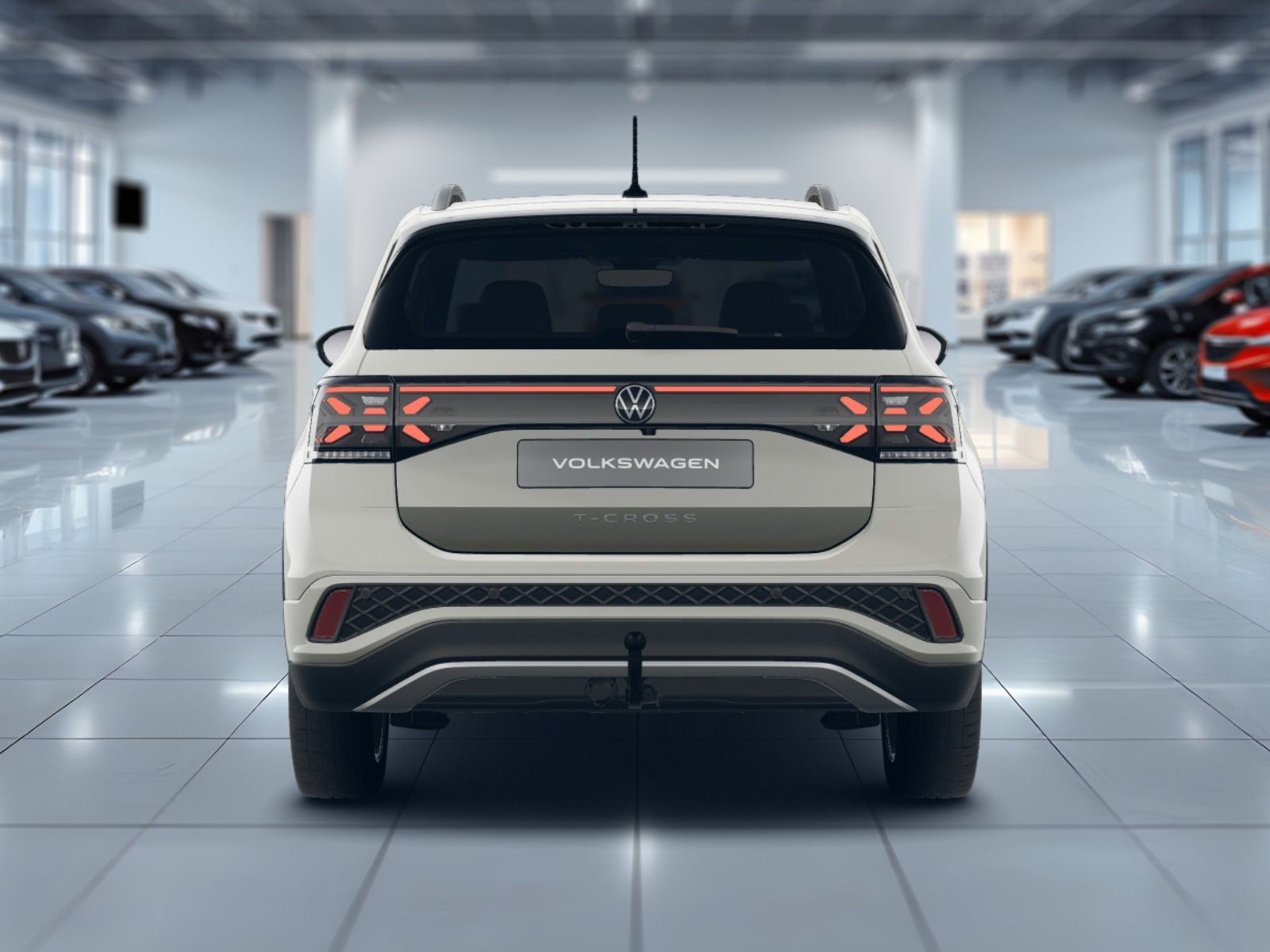 Fahrzeugabbildung Volkswagen T-Cross R-Line 1.0 TSI OPF (116 PS) DSG*AHK*GANZJAHRESREIFEN*NAVI*