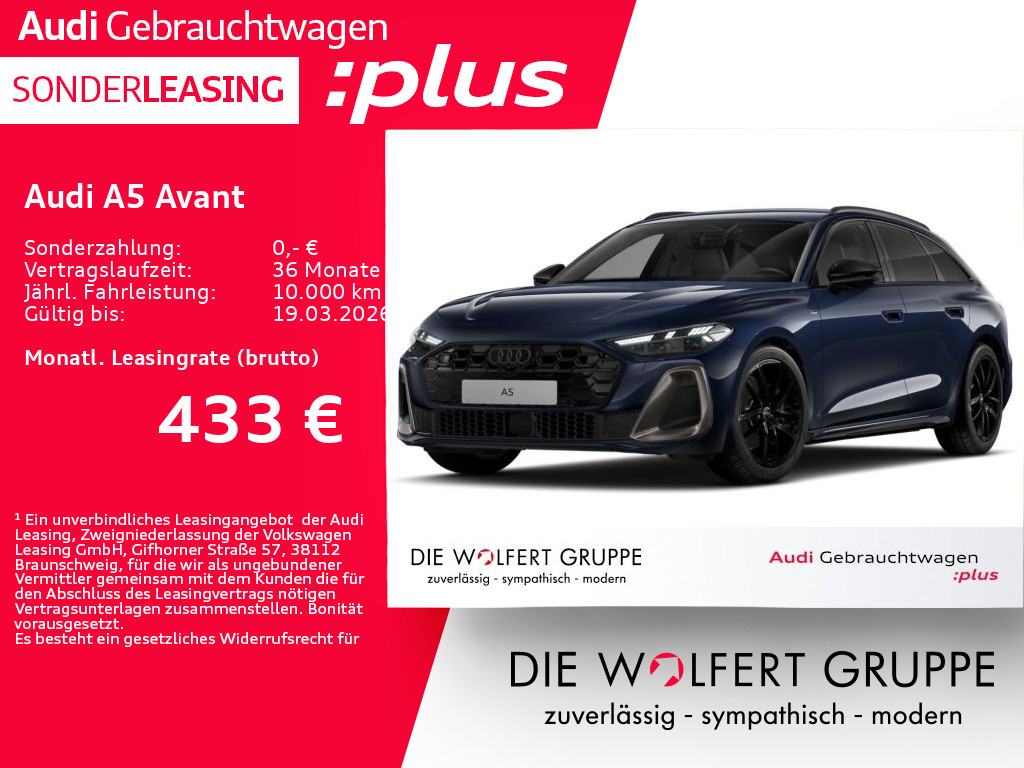 Audi A5 Avant S line TFSI quattro 150 kW S tronic AHK