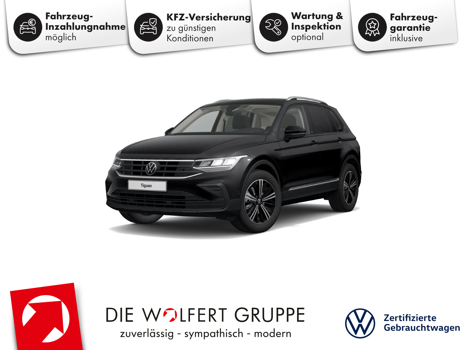 Volkswagen Tiguan ACTIVE 2.0 TDI DSG AHK RFK KEYLESS NAVI