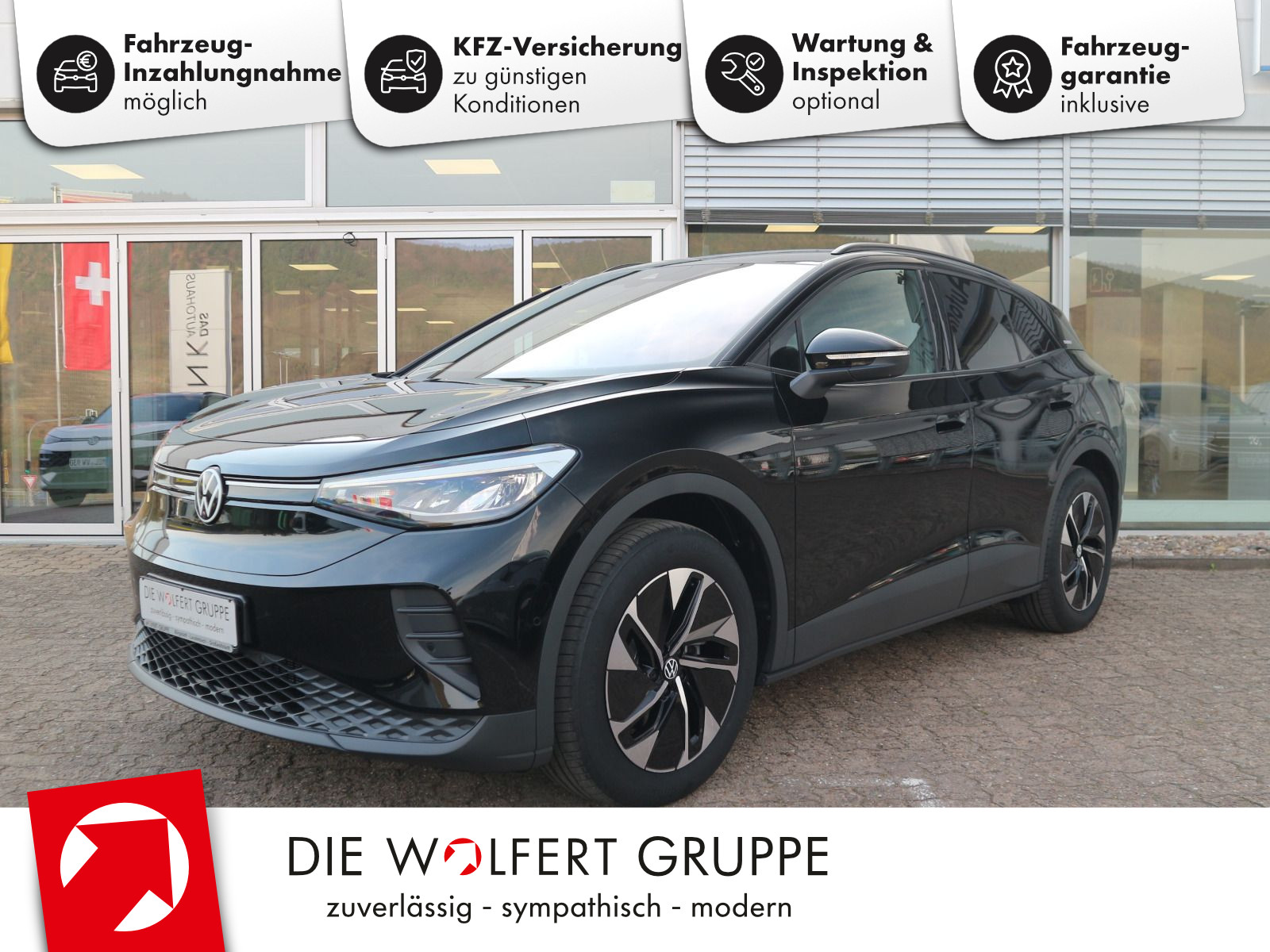 Volkswagen ID.4 Pure ENERGY (170 PS) 52 kWh Automatik *AHK*WINTERRÄDER*WÄRMPEPUMPE*MAX DC LADUNG*
